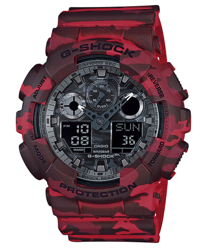 CASIO GA-100CM-4A Camouflage 