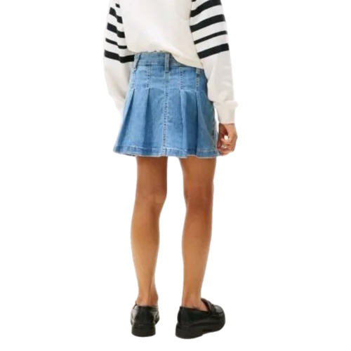 חצאית TOMMY HILFIGER מידות 2-16 לילדים בגוון ג'ינס