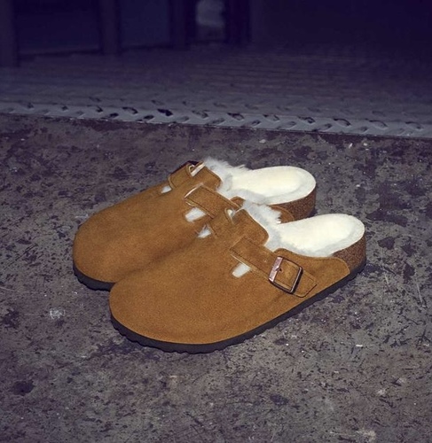כפכף BIRKENSTOCK BOSTON חום מידות 36-41 לנשים