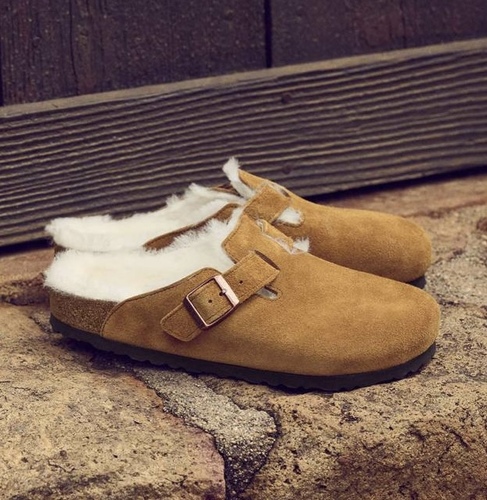 כפכף BIRKENSTOCK BOSTON חום מידות 36-41 לנשים