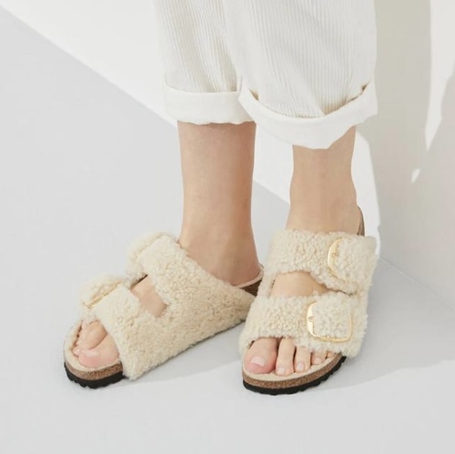 כפכף BIRKENSTOCK ARIZONA לבן מידות 37-40 לנשים