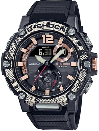 CASIO GST-B300WLP-1A G-STEEL African rock python סולארי בלוטוס מהדורה מוגבלת!!