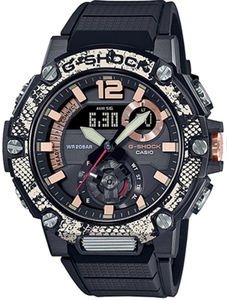 CASIO GST-B300WLP-1A G-STEEL African rock python סולארי בלוטוס מהדורה מוגבלת!!