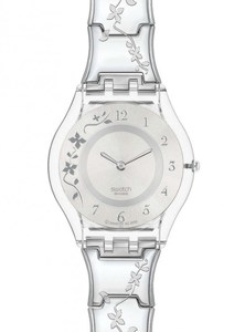 Swatch SS08K100G סקין דק מאוד CLIMBER FLOWERY מלאי קטן מהרו להזמין
