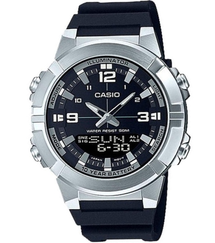 CASIO AMW-870-1A משולב אנלוגי-דיגיטלי