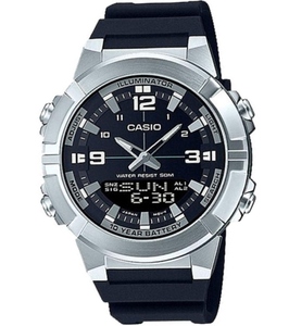 CASIO AMW-870-1A משולב אנלוגי-דיגיטלי
