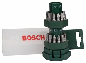 סט ביטים למברגה 25 חלקים BOSCH