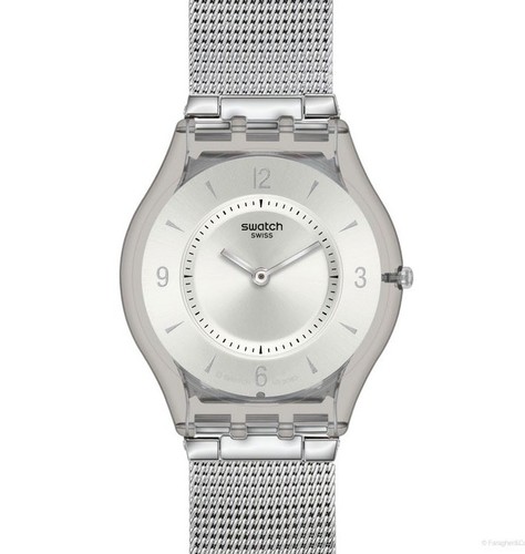 Swatch SS08M100M סקין דק מאוד METAL KNIT מלאי קטן מהרו להזמין
