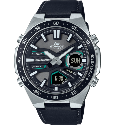CASIO EFV-C110L-1A אדיפיס חדש אנלוגי-דיגיטלי