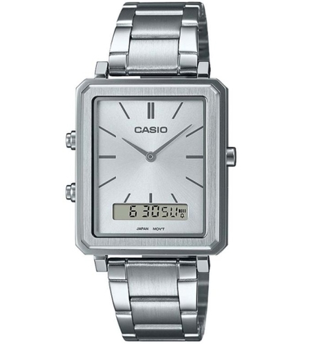 CASIO MTP-B205D-7E גברים משולב אנלוגי-דיגיטלי