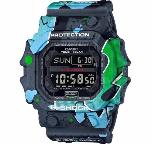 CASIO GX-56SS-1D Street Spirit מגנון סולארי צבע גרפיטי
