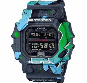 CASIO GX-56SS-1D Street Spirit מגנון סולארי צבע גרפיטי