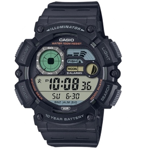 CASIO WS-1500H-1A שעון דייג ומצב ירח חדש