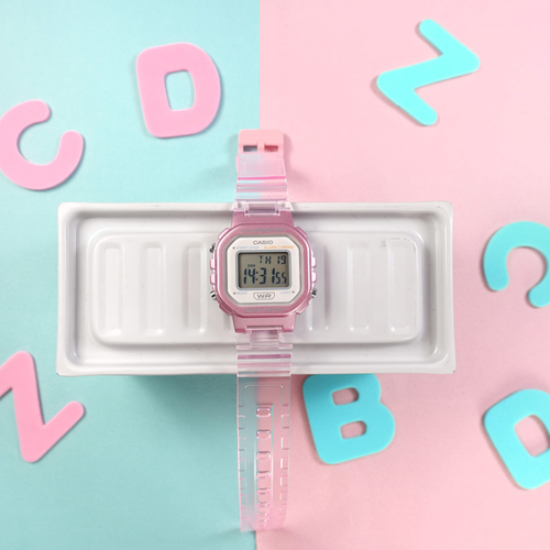 Casio LA-20WHS-4A צבע שקוף