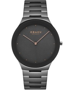 Obaku V290GXUUSU 42MM זכוכית ספיר