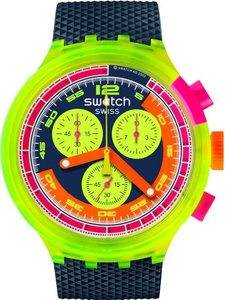 Swatch SB06J100 BIG BOLD NEON TO THE MAX הזמנה מוקדמת אספקה בתאריך 12/11