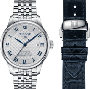 Tissot T0064071103303 Le Locle 20th Anniversary 39.3mm עם רצועה נוספת מתנה