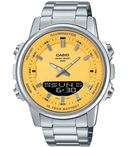 CASIO AMW-880D-9A משולב אנלוגי-דיגיטלי חדש