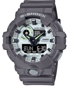 CASIO GA-700HD-8A תאורה על כל המסך