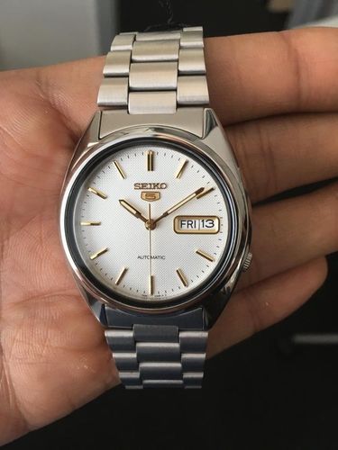 SEIKO SNXG47K סייקו 5 אוטומטי חזר למלאי