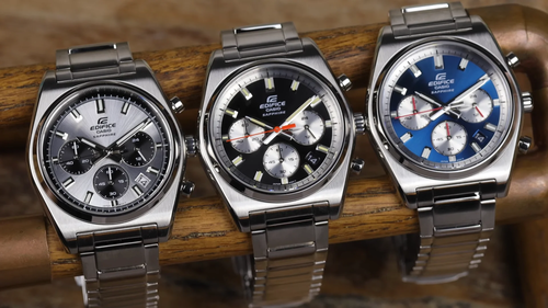 CASIO EFB-730D-2A אדיפיס חדש זכוכית ספיר