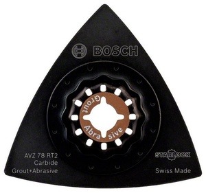 להב וידיה ולוחית ליטוש  BOSCH AVZ 78 RT
