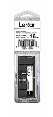 זיכרון למחשב נייד Lexar SODIMM 16GB DDR5
