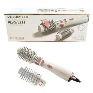 מברשת שיער חשמלית מסתובבת בלזה 2IN1 Volumized Blowout מבית Bellezza