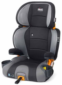 בוסטר קידפיט אדאפט פלוס Kidfit Adapt Plus עם בד מווסט לחות, איזופיקס ומתקני כוס גמישים - שחור/אפור Ember