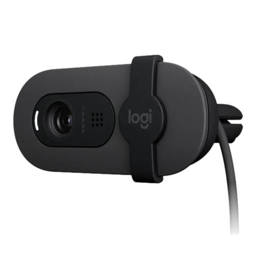 מצלמת רשת Logitech Brio 100 960-001585 1080p FHD USB WebCam