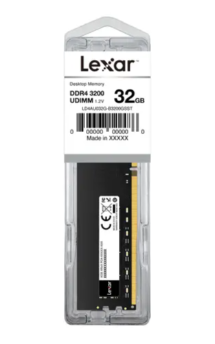 מודול זיכרון למחשב שולחני Lexar 32GB DDR4 3200MHz CL22