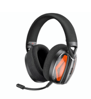 אוזניות גיימינג קשת 2.4G עם מתאם USB-C+USB – XO (BE46)