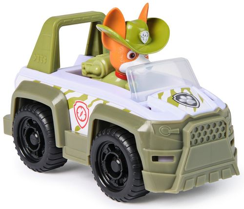 רכב סיור ג'ונגל עם דמות טראקר