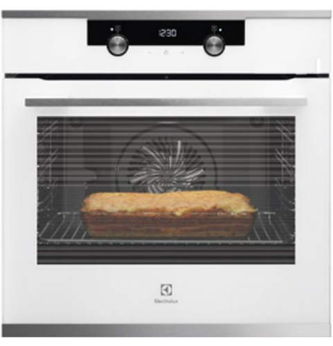 תנור בנוי חד תאי Electrolux EOH74279V לבן – רוחב 59.4 ס