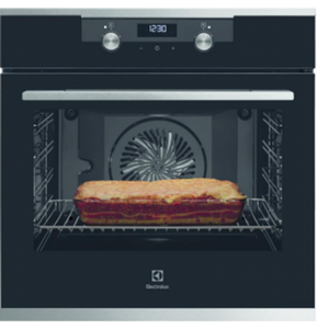 תנור בנוי חד תאי Electrolux EOH74279X נירוסטה – רוחב 59.4 ס"מ, נפח 71 ליטר
