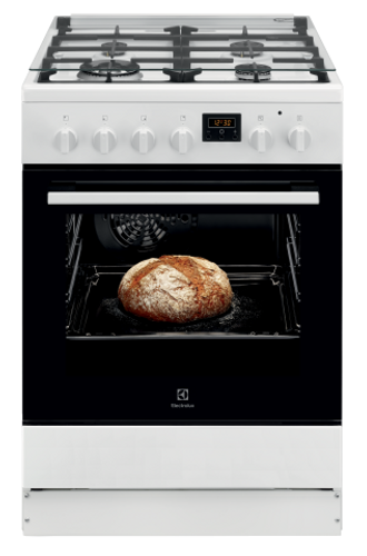 תנור משולב חד תאי חברת Electrolux דגם LKK620200W לבן 60 ס