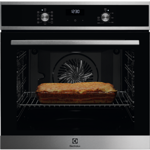 תנור בנוי חד תאי Electrolux EOH6426X נירוסטה – רוחב 59.4 ס