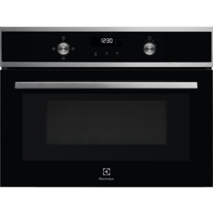 מיקרוגל משולב גריל בנוי 45 ס"מ של חברת Electrolux דגם EVK6E40X נירוסטה