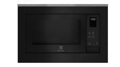מיקרוגל משולב גריל Electrolux EMSB25XG – שחור, 25 ליטר, רוחב 59.4 ס״מ