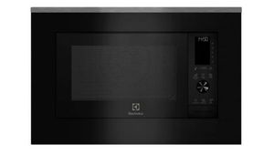 מיקרוגל בילד-אין משולב AirFry ואפייה Electrolux EMSB30XCF – שחור, 30 ל’, רוחב 59.4 ס"מ
