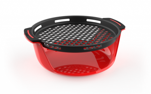 מיקרוגל בילד-אין משולב AirFry ואפייה Electrolux EMSB30XCF – שחור, 30 ל’, רוחב 59.4 ס