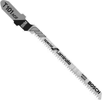 להבי מסור אנכי לעץ קשה BOSCH T 101 AOF