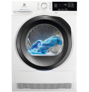 מייבש כביסה 8 ק"ג טכנולוגיית HEAT PUMP חברת Electrolux דגם EW7H3863RBM 