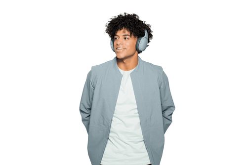 אוזניות אלחוטיות Skullcandy CRUSHER EVO בצבע אפור
