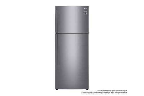 מקרר עם מקפיא עליון בנפח 438 ליטר דגם GR-B486IVSU של LG רוחב 73 ס”מ