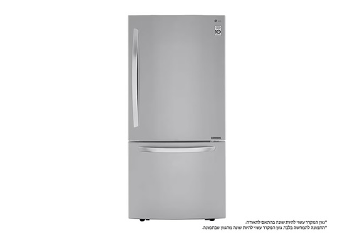 מקרר עם מקפיא תחתון בנפח 720 ליטר דגם GM-859RSCE של LG רוחב: 84 ס