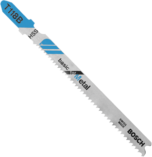 סט להבים למסור אנכי למתכת BOSCH T 118 B