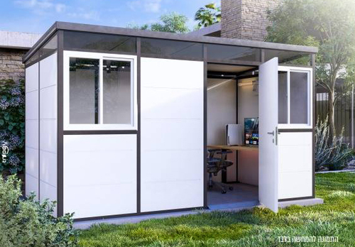מחסן חדר אוורסט סמארט 4X2 עם שני חלונות הזזה ופאנל חשמל כולל הובלה והרכבה
