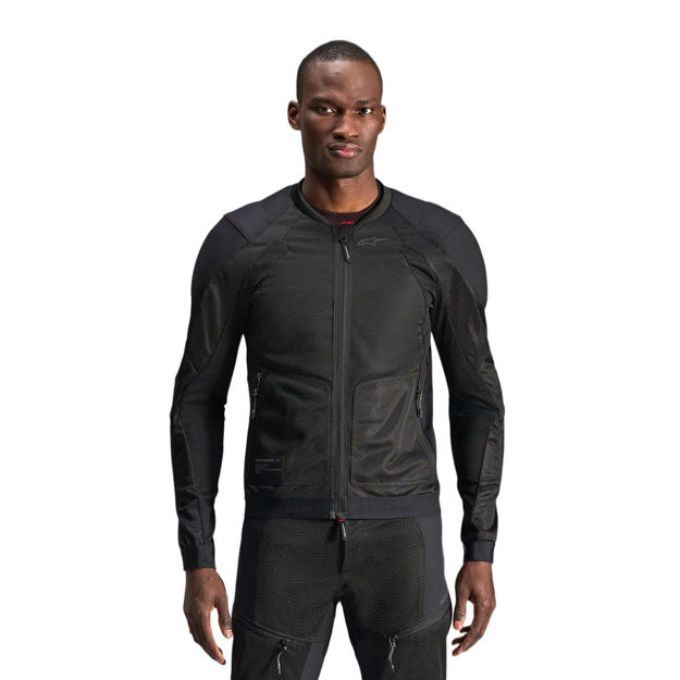 מעיל קיץ מאוורר ALPINESTARS TROOP AIR צבע שחור