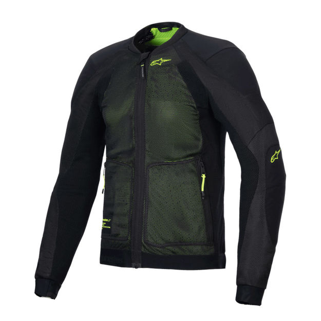 מעיל קיץ מאוורר ALPINESTARS TROOP AIR צבע שחור\צהוב